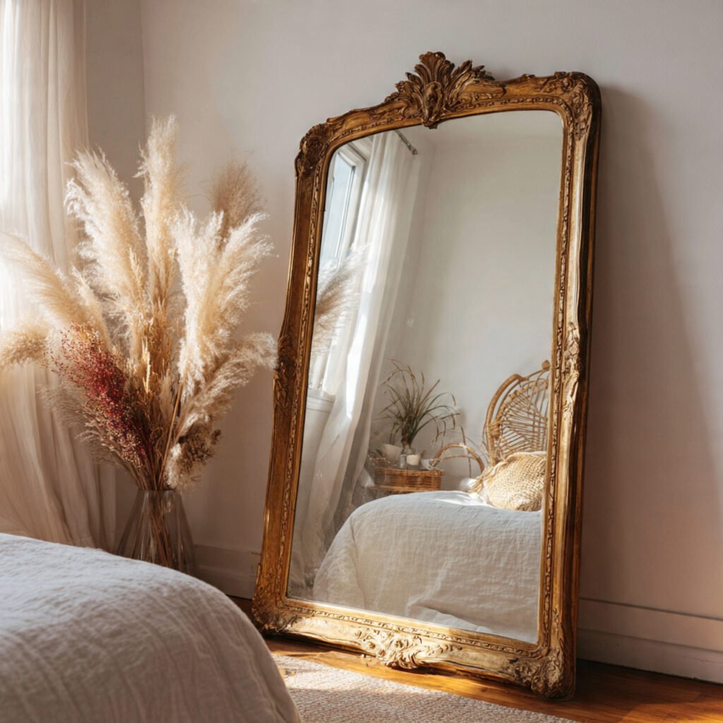 25 Boho Bedroom Decor Ideas That Transform Any Room Instantly 18 Vintage Mirror Decor Ideas