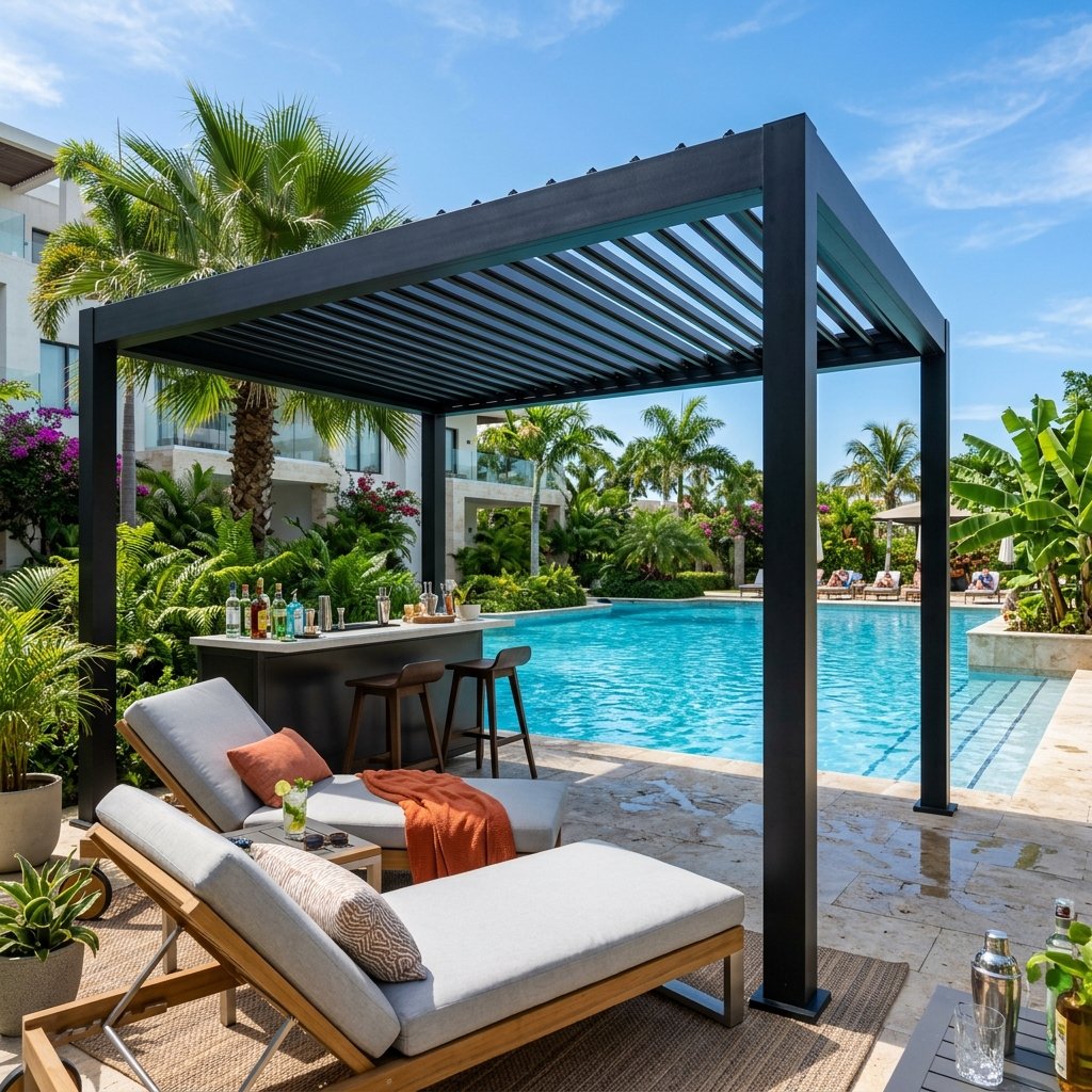 Pergola Ideas for Pool Area