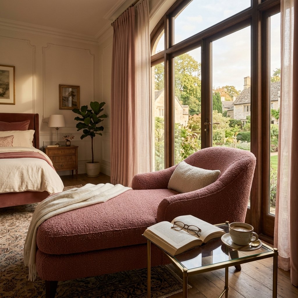 Chaise Lounge and Bedroom Seating Idea
