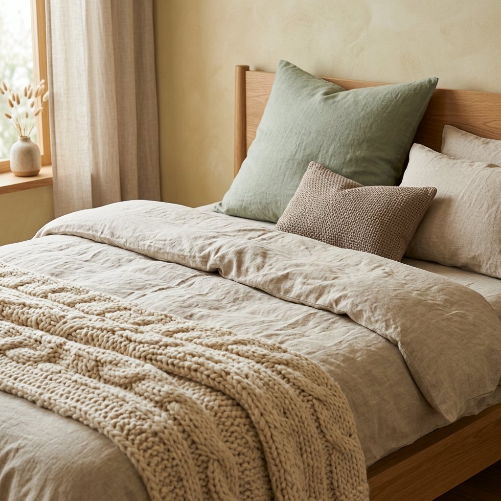 Linen Bedding and Textile Ideas