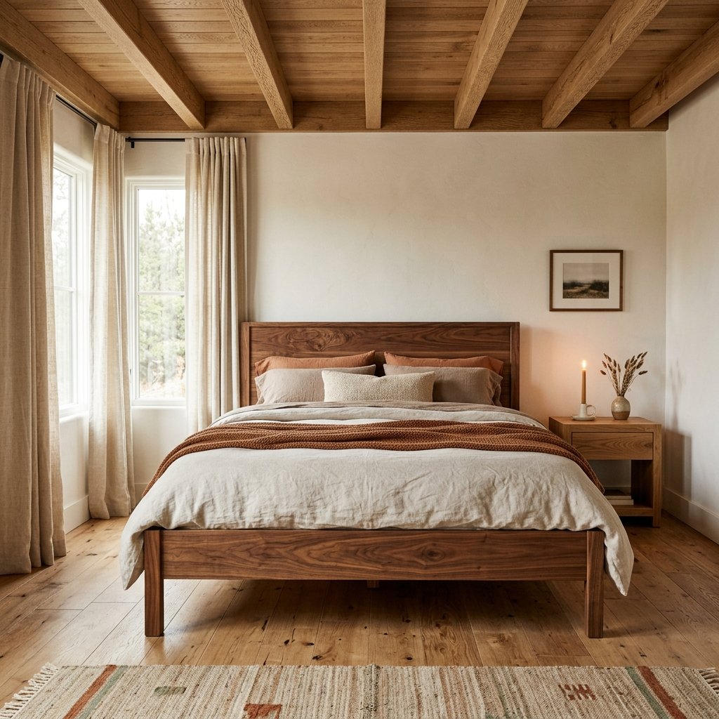 Natural Wood Bedroom Ideas
