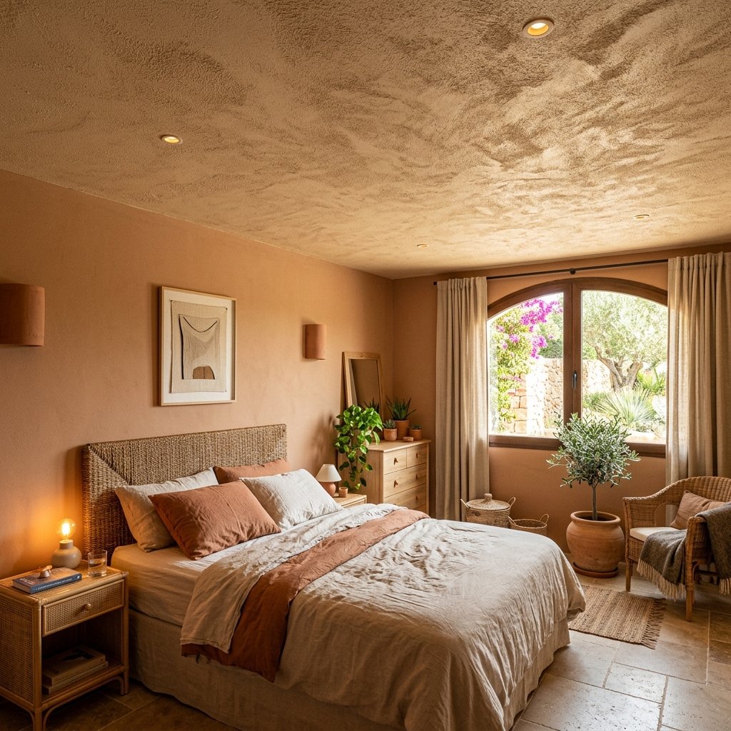Ceiling Texture Ideas for Bedroom