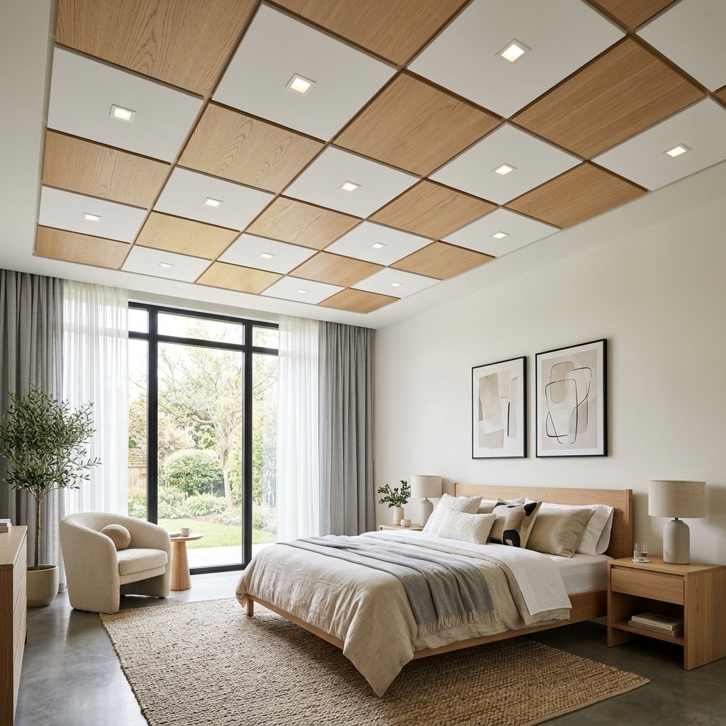 Ceiling Panel Ideas for Bedroom