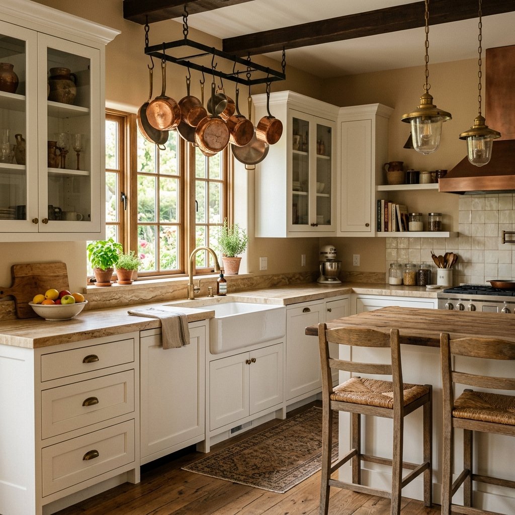 Warm Beige Kitchen Wall Ideas