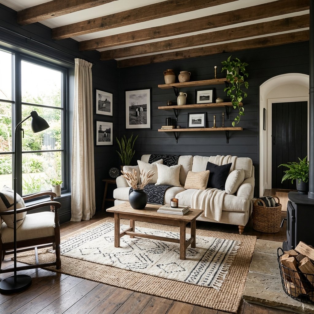 Black Farmhouse Wall Decor Ideas