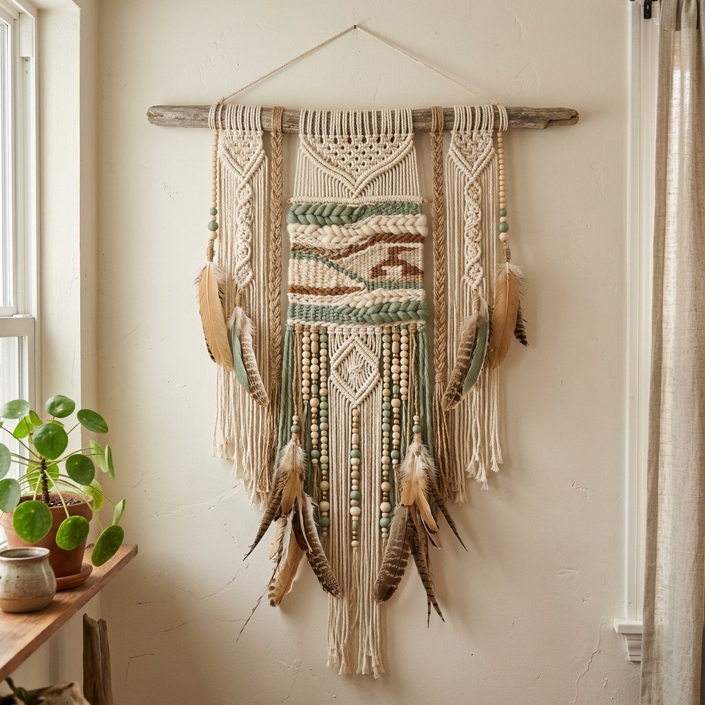 Boho Handmade Wall Art Ideas