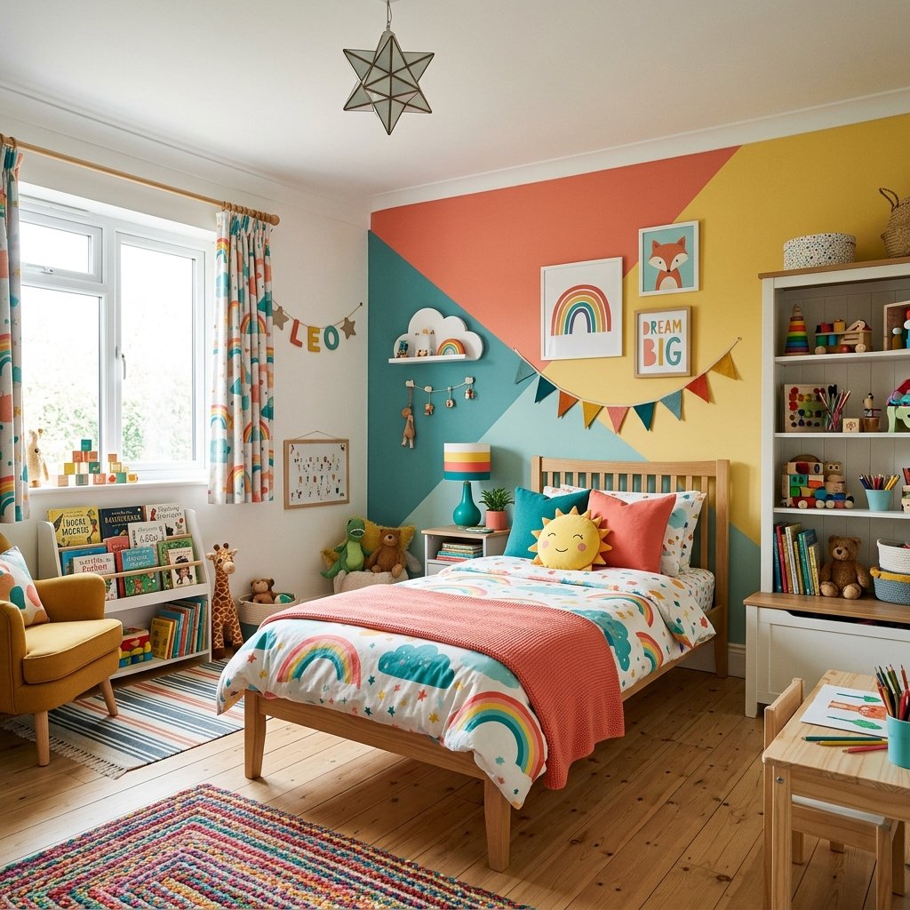 32 Creative Kids Room Ideas to Transform Any Bedroom Fast 2 Colorful Creative Kids Room Ideas