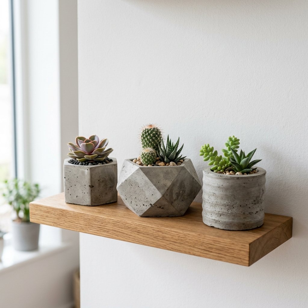 Concrete Planter diy home decor Ideas