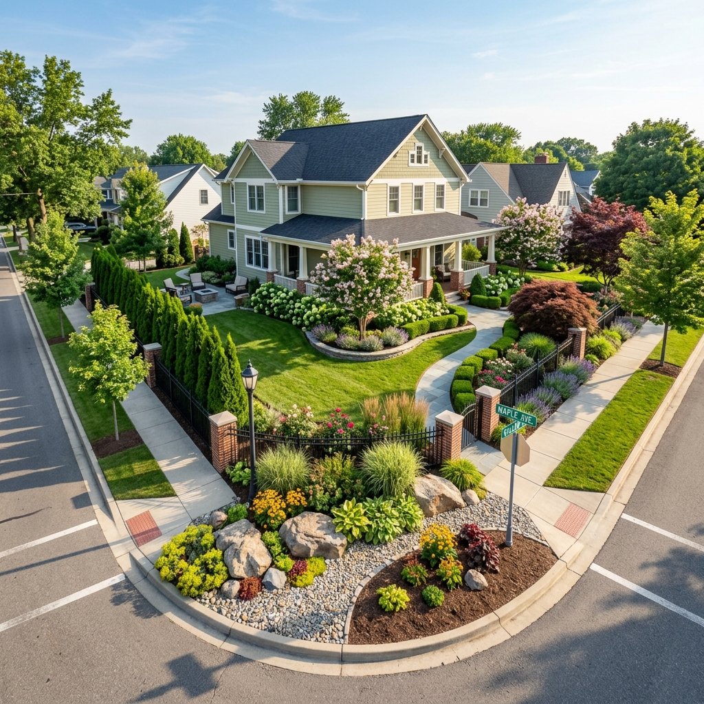 Corner Garden Bed Ideas