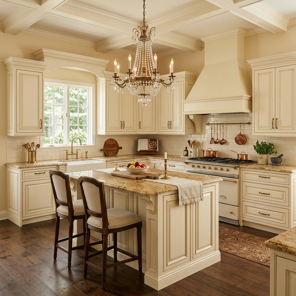 Classic Cream Kitchen Color Ideas