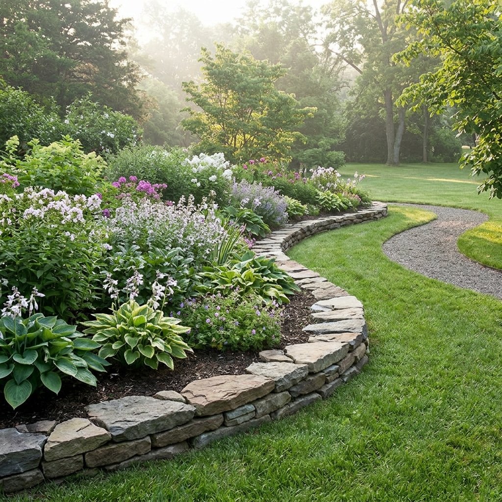 Curved Garden Edging Ideas