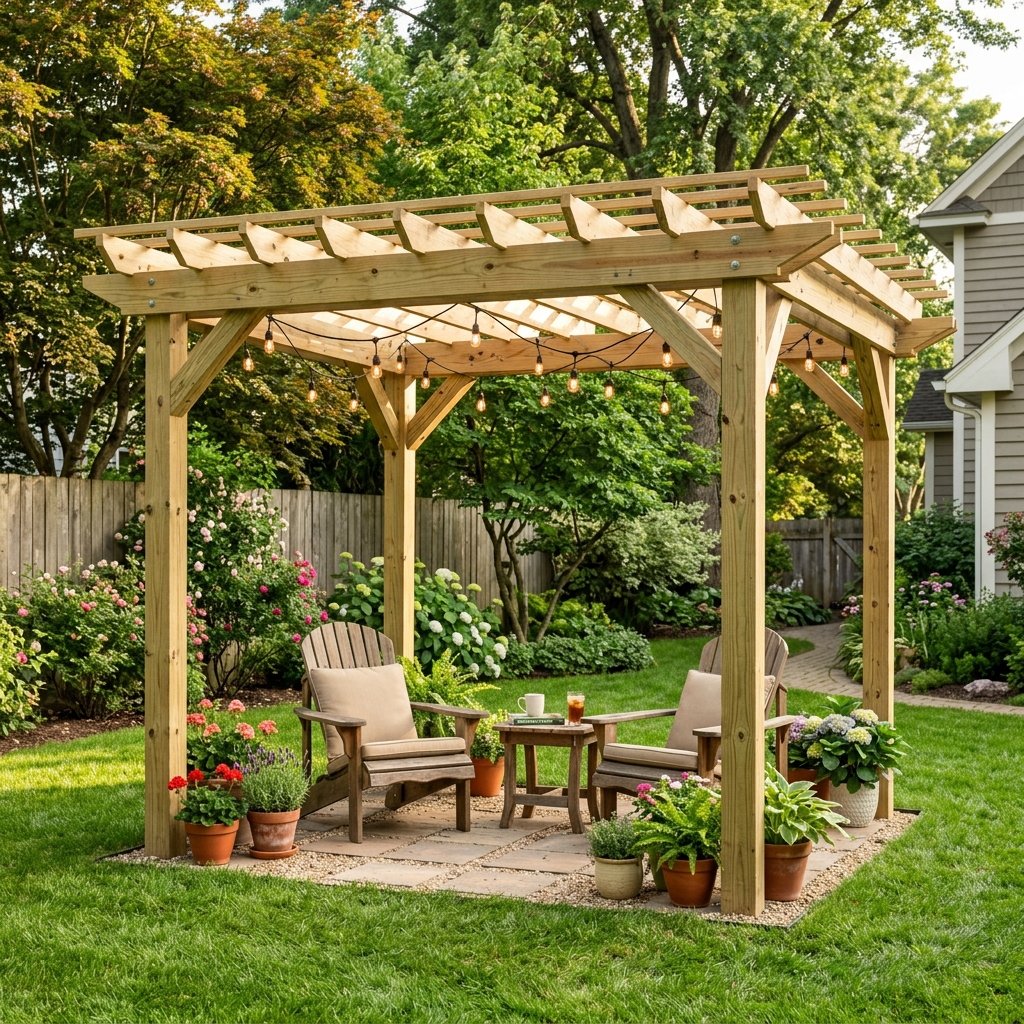 Pergola Ideas on a Budget