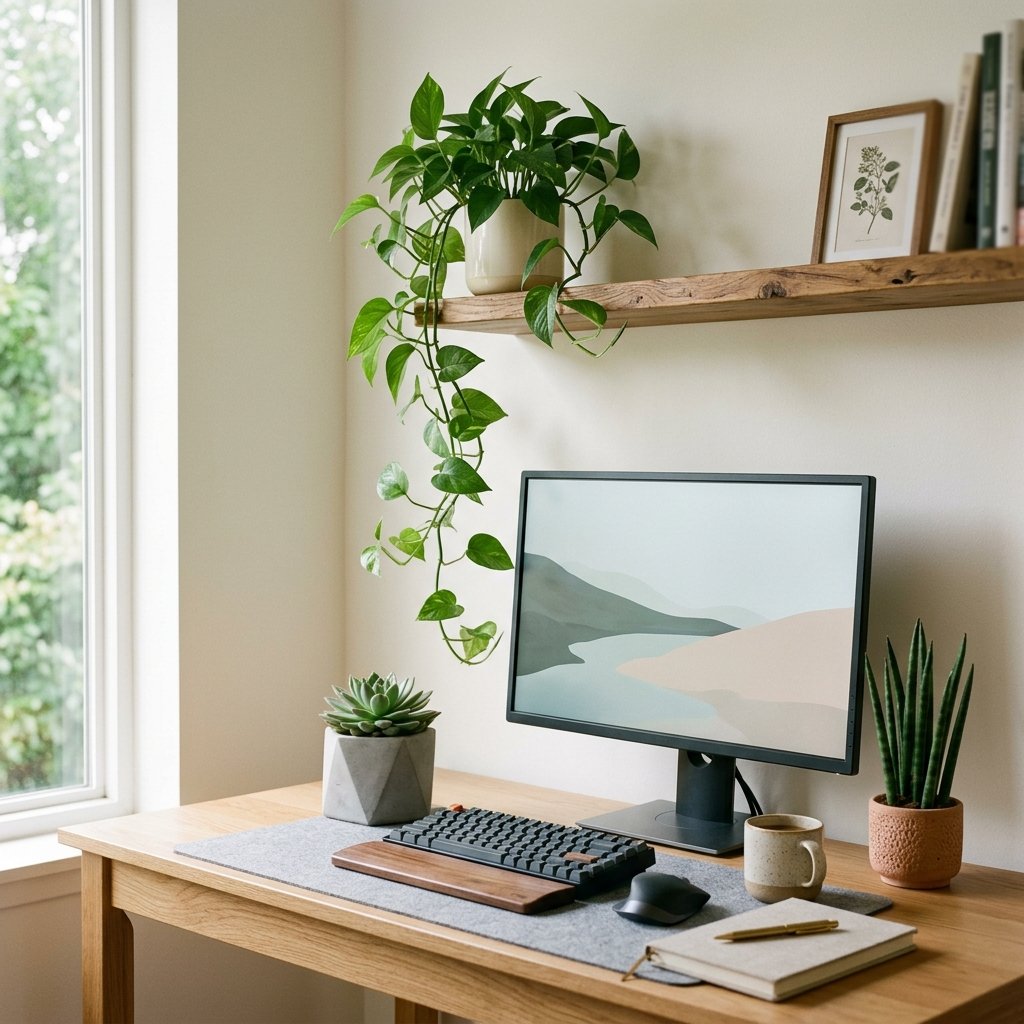 Desk Plant Ideas for Home Office