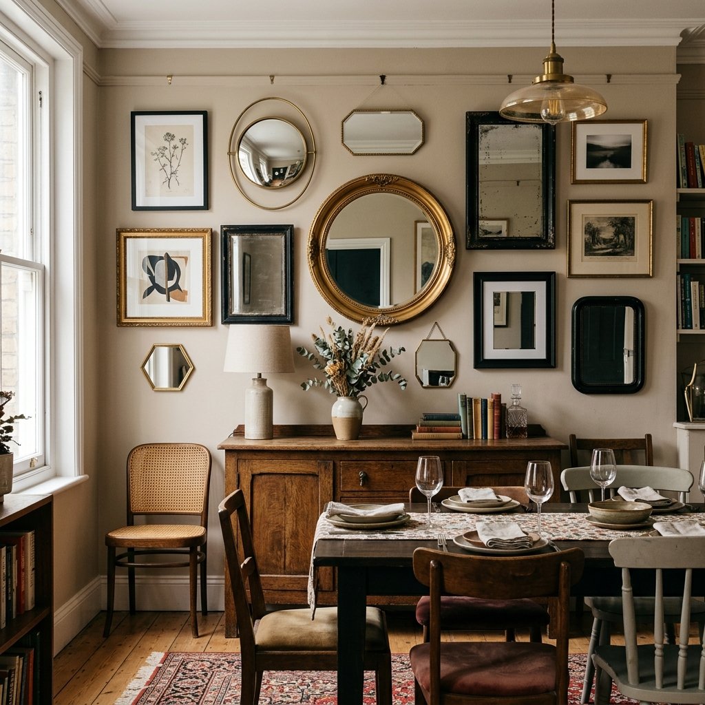 Dining Room Gallery Wall Mirror Ideas