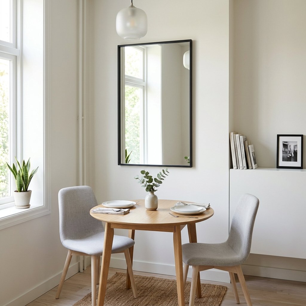 Small Dining Room Mirror Decor Ideas