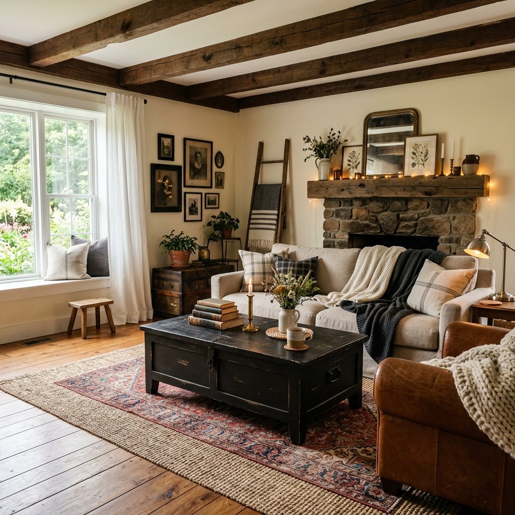 Black Farmhouse Coffee Table Ideas