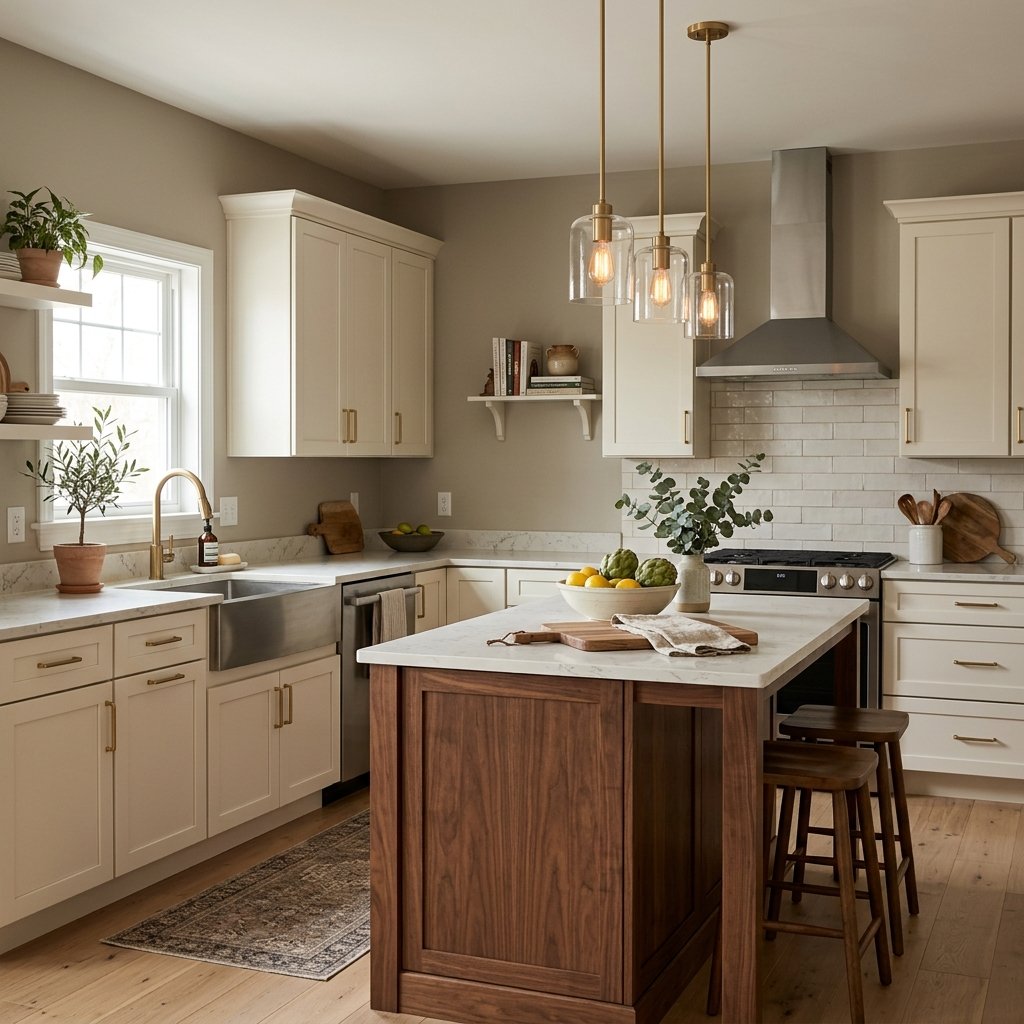 Warm Greige Kitchen Color Ideas