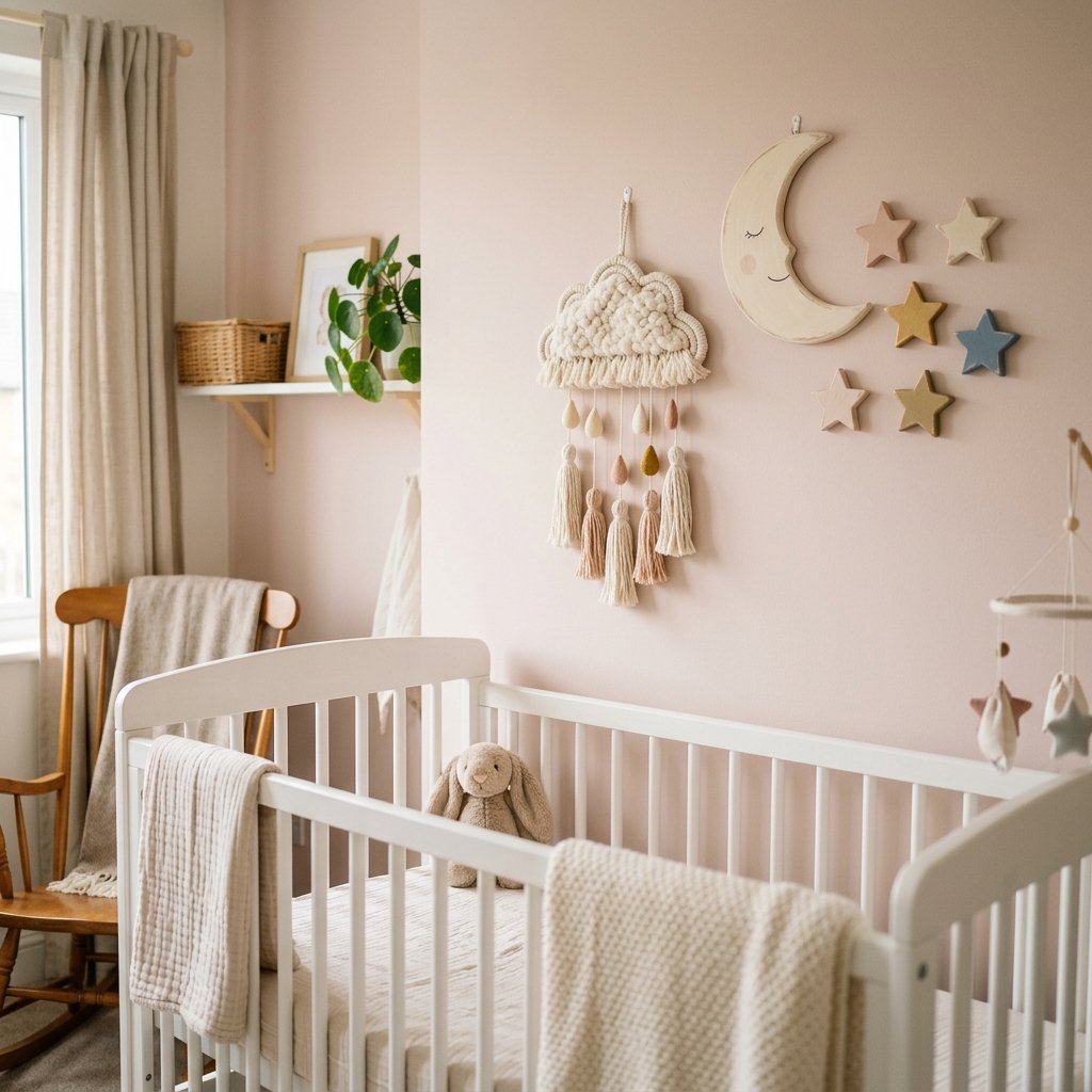 Nursery Handcrafted Wall Decor Ideas