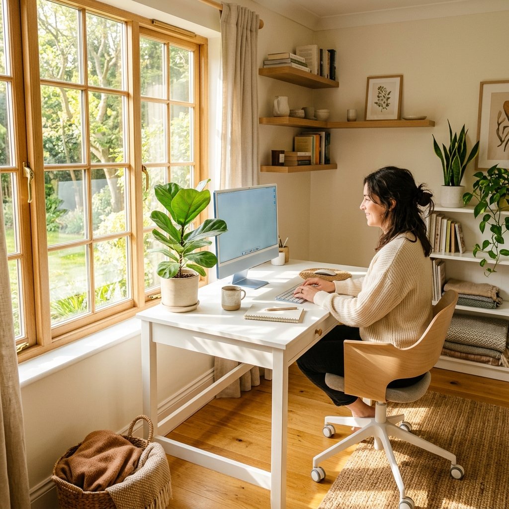 Natural Light Home Office Ideas