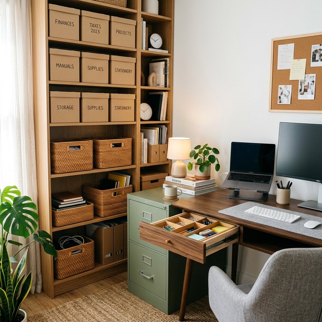 Home Office Storage Ideas