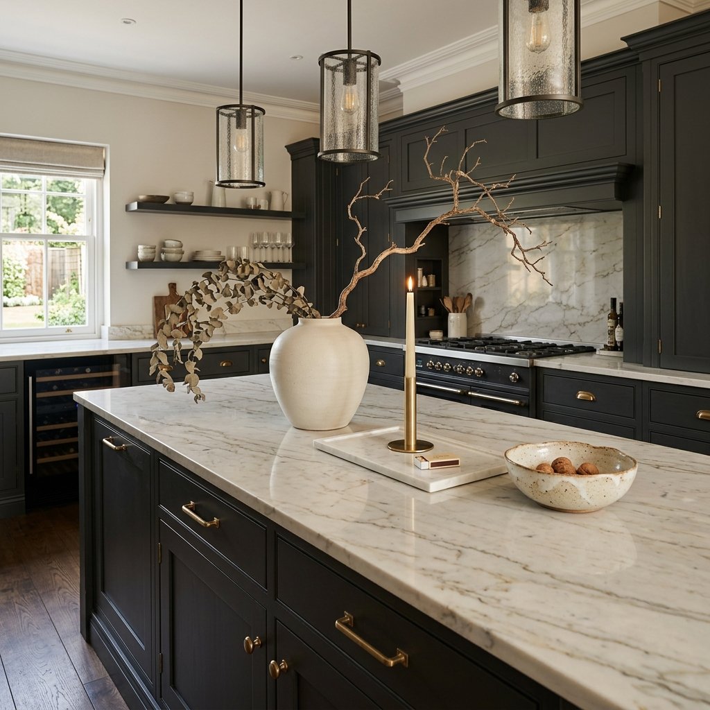 Luxury Kitchen Island Decor Ideas