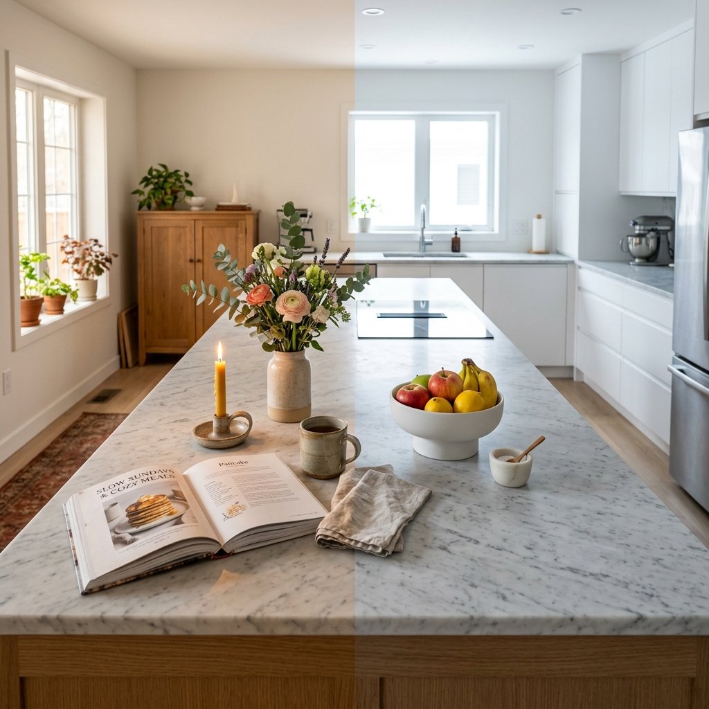 Kitchen Island Mood Based Decor Ideas