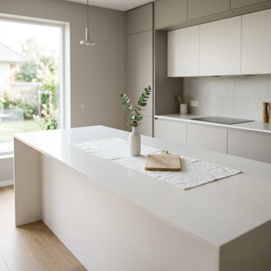 Minimalist Kitchen Island Styling Ideas