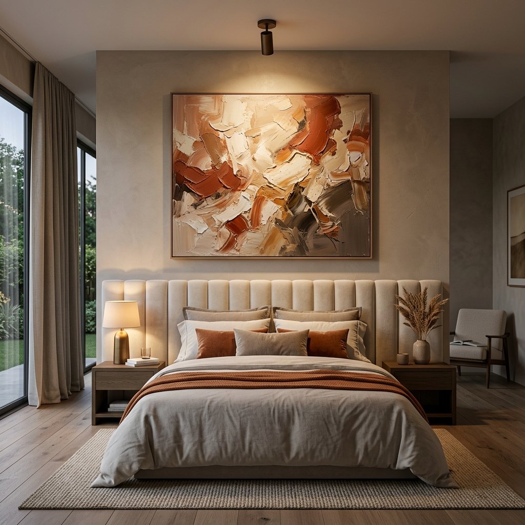Abstract Art and Gallery Wall Idea