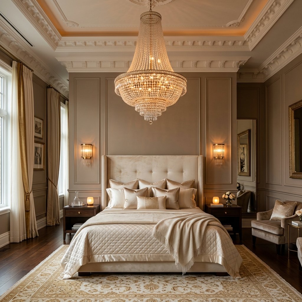 Ambient Lighting and Chandelier Idea
