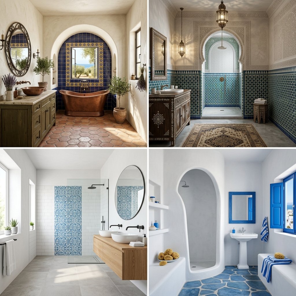 30 Modern Spanish Bathroom Inspiration for a Timeless Luxury Look 5 Mediterranean Bathroom Design Ideas