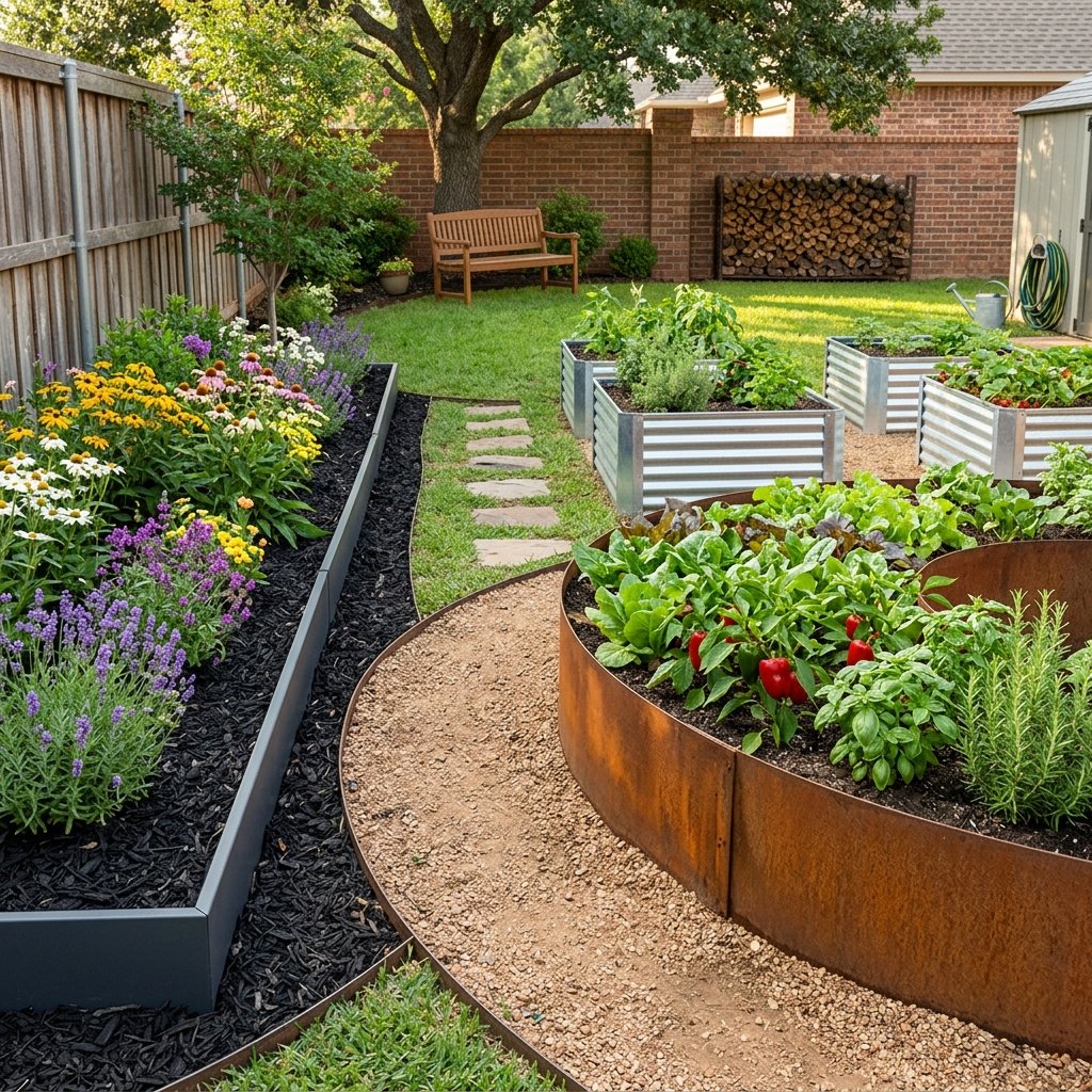 Metal Garden Edging Ideas