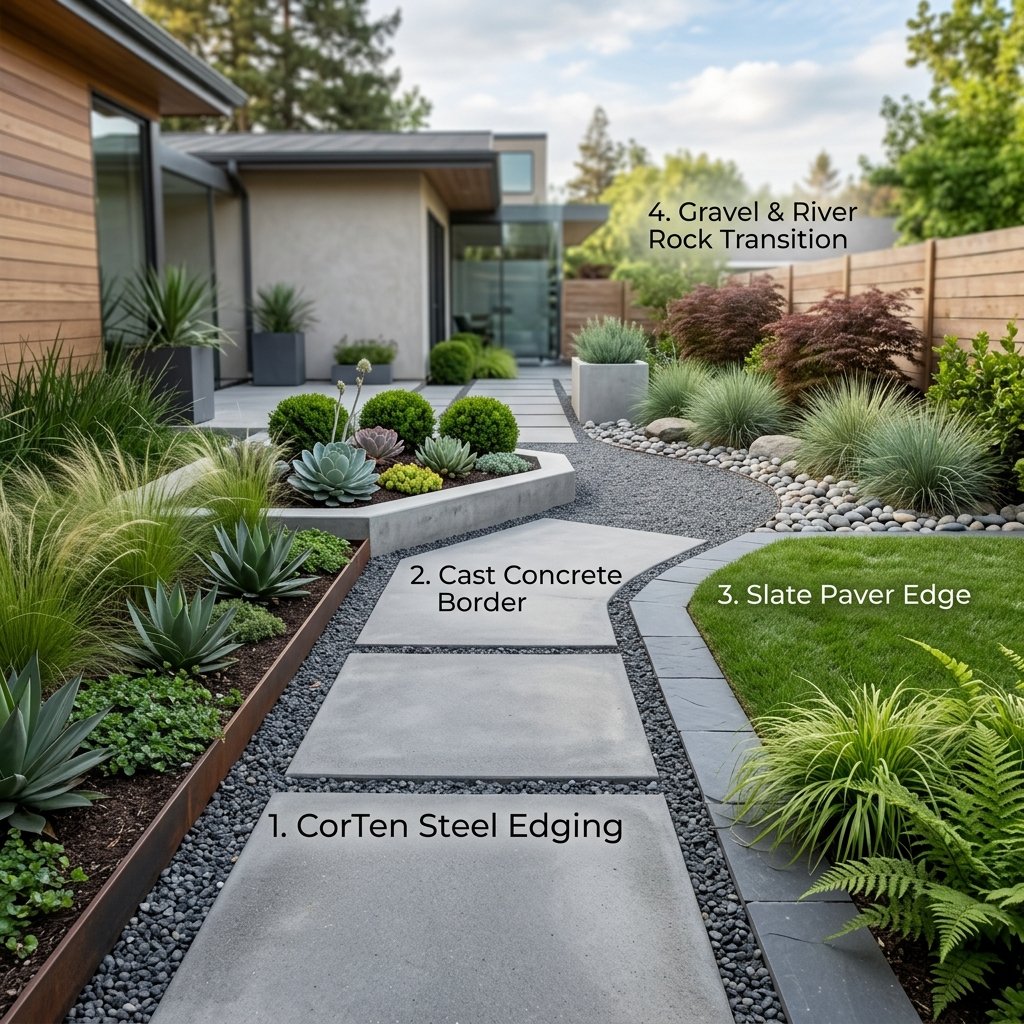 Minimalist Garden Border Ideas