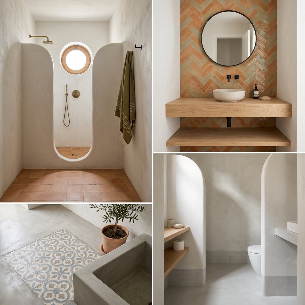 30 Modern Spanish Bathroom Inspiration for a Timeless Luxury Look 29 Minimalist Spanish Bathroom Ideas