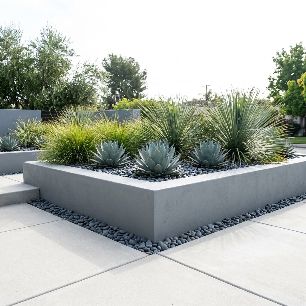 Modern Corner Landscaping Ideas