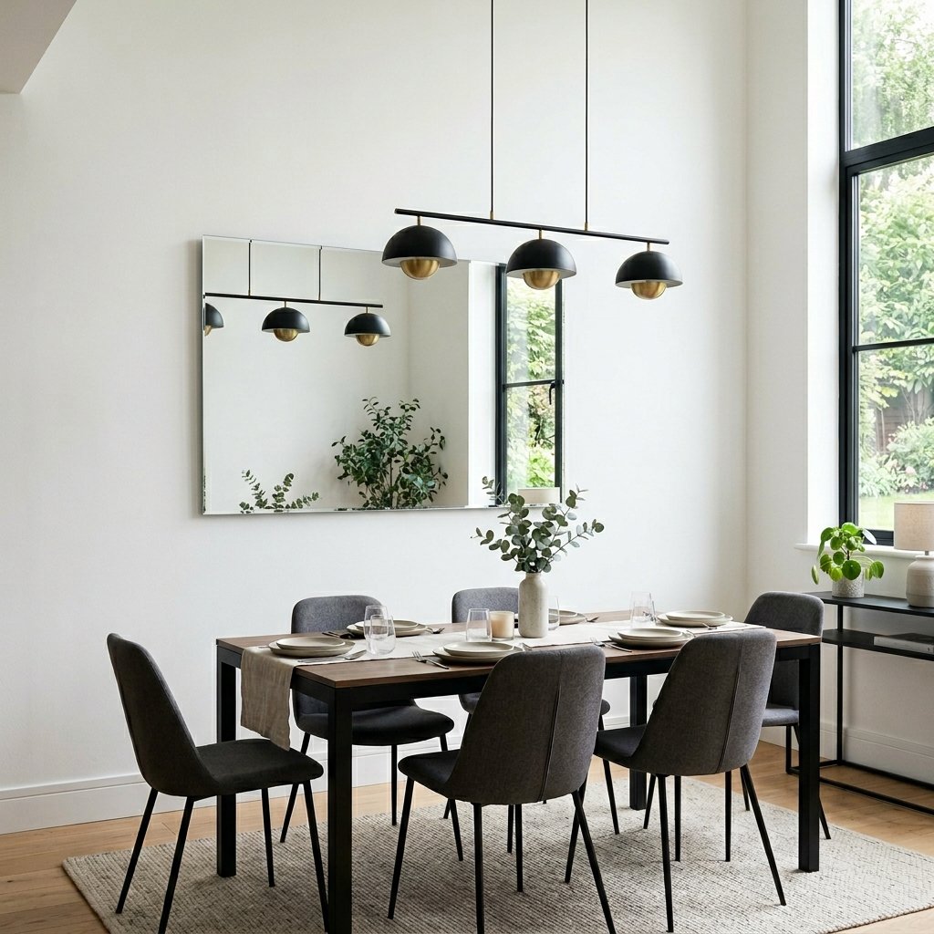 Modern Dining Room Mirror decor Ideas