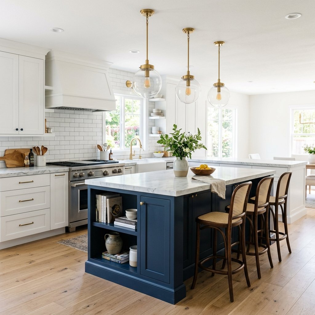 Hale Navy Kitchen Island Ideas