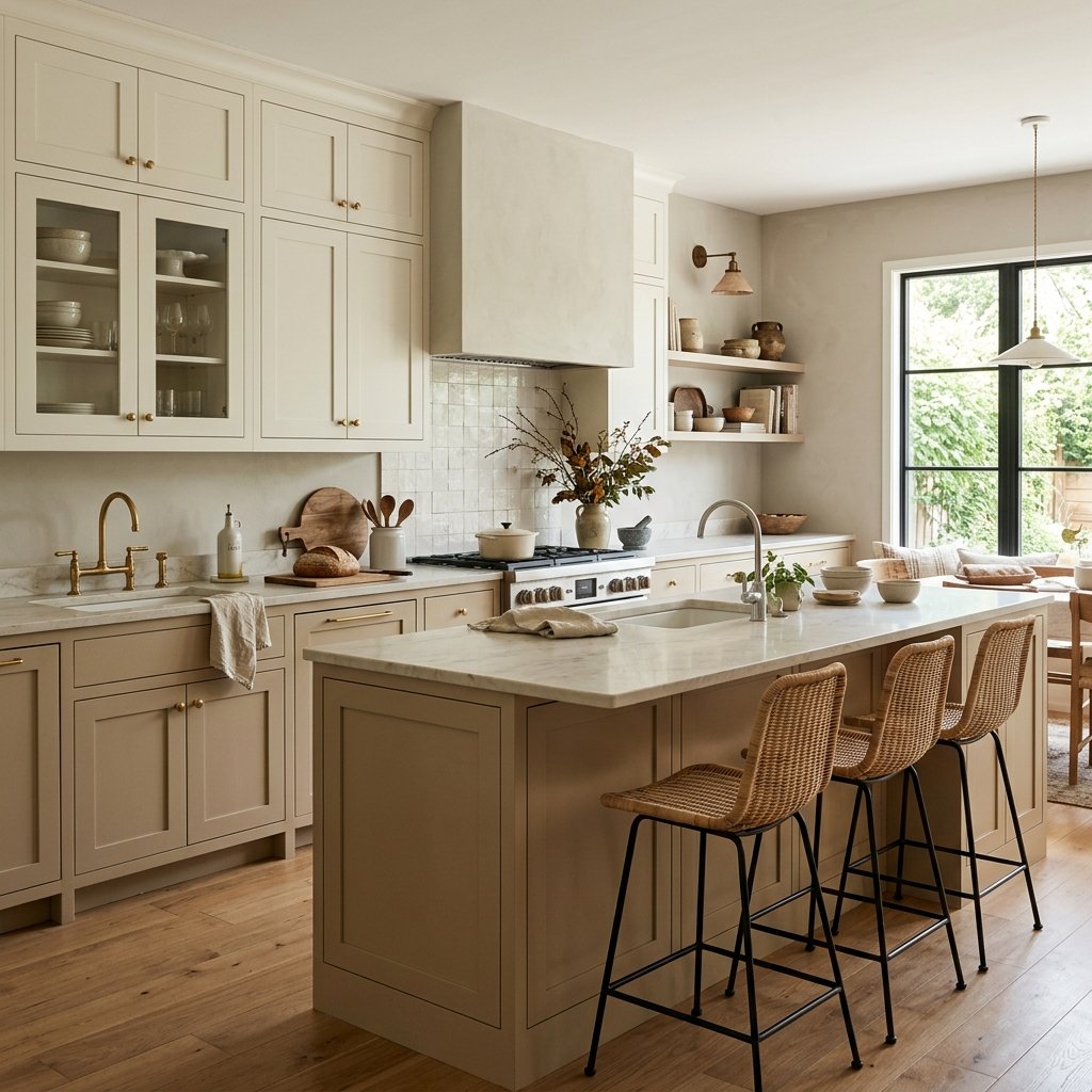 Neutral Kitchen Color Scheme Ideas