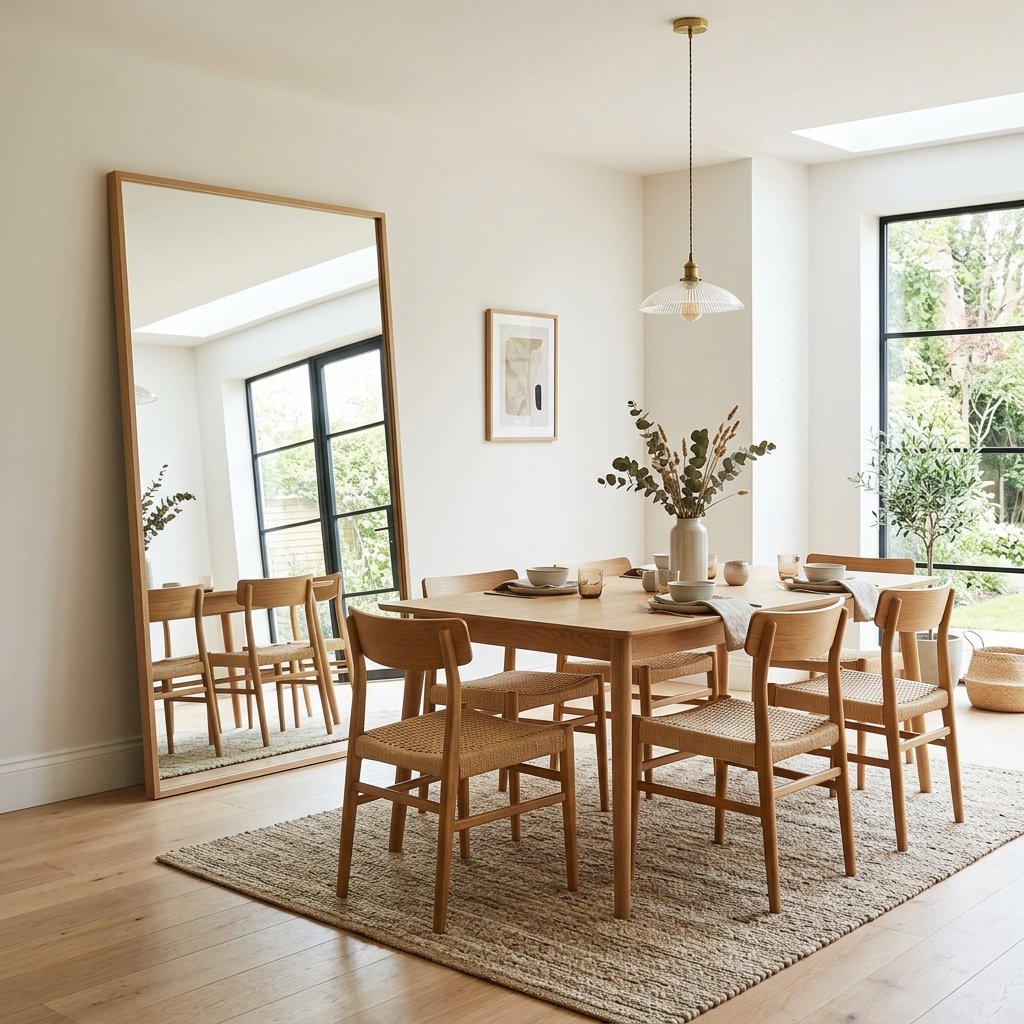 Oversized Mirror Dining Room Ideas