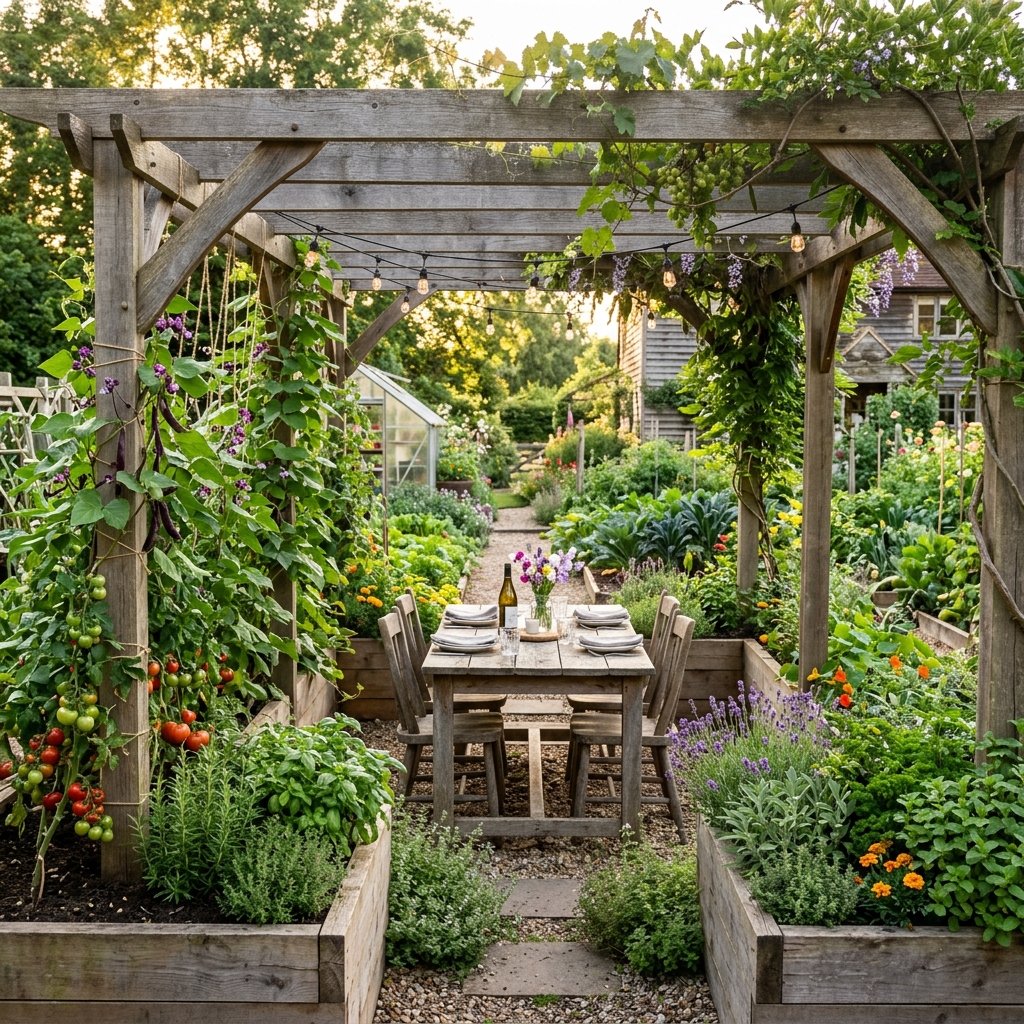 Pergola Ideas With Solar Lights