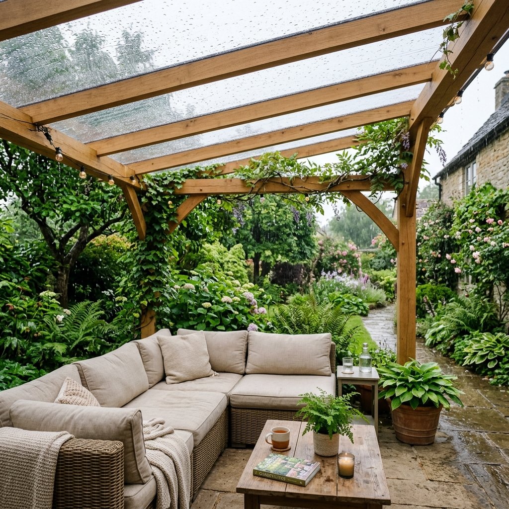 Pergola Ideas With Roof