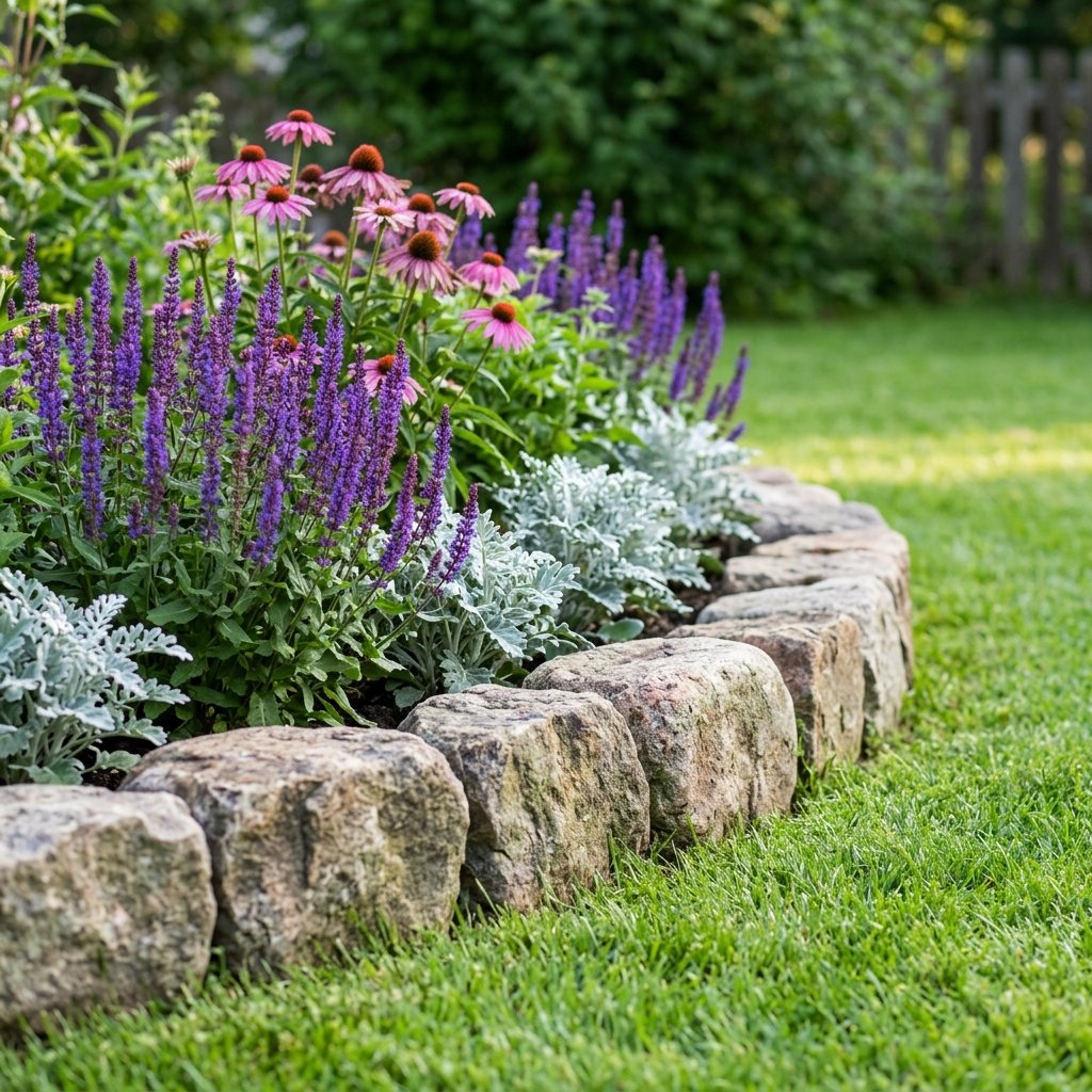 Permanent Garden Edging Ideas
