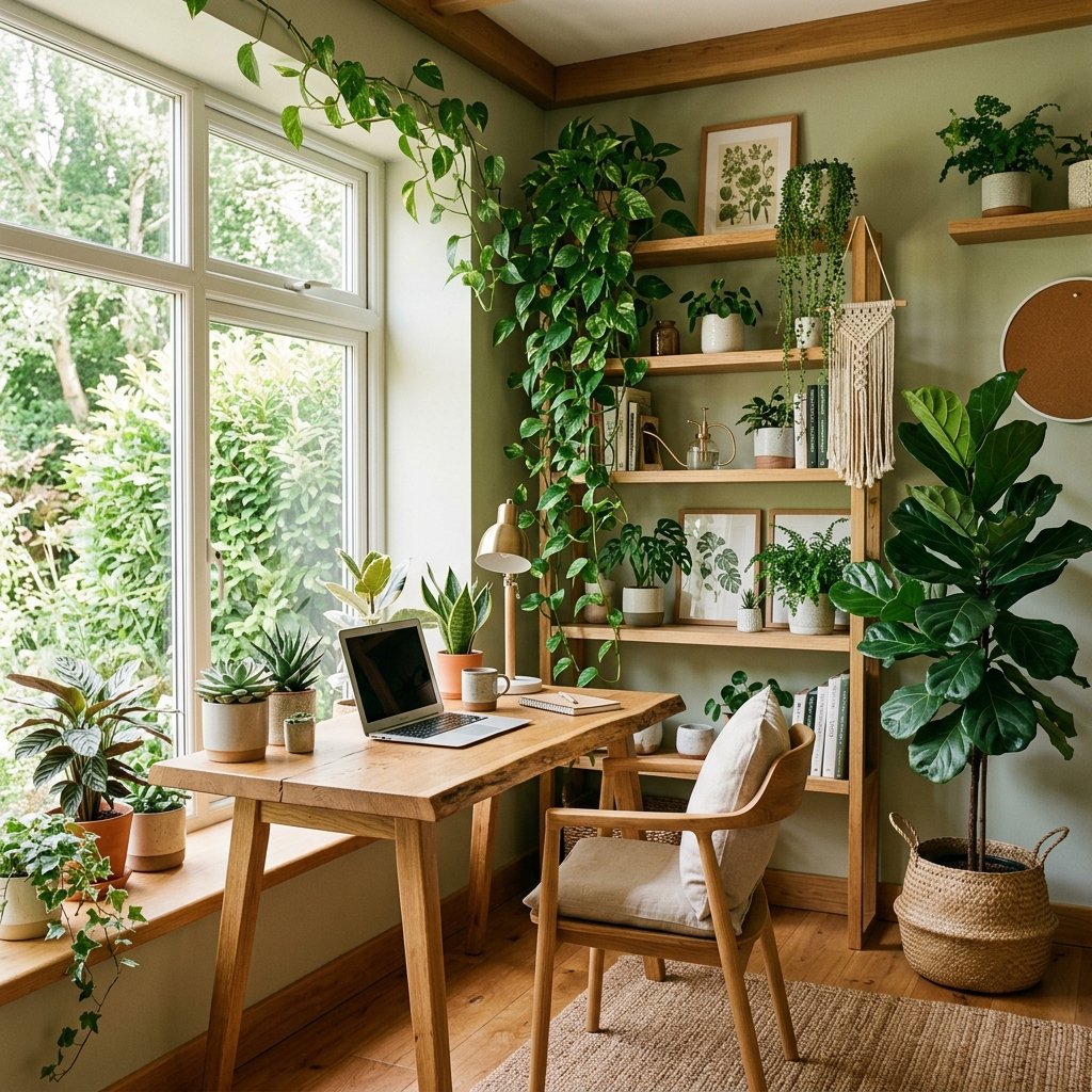 Biophilic Design Home Office Ideas