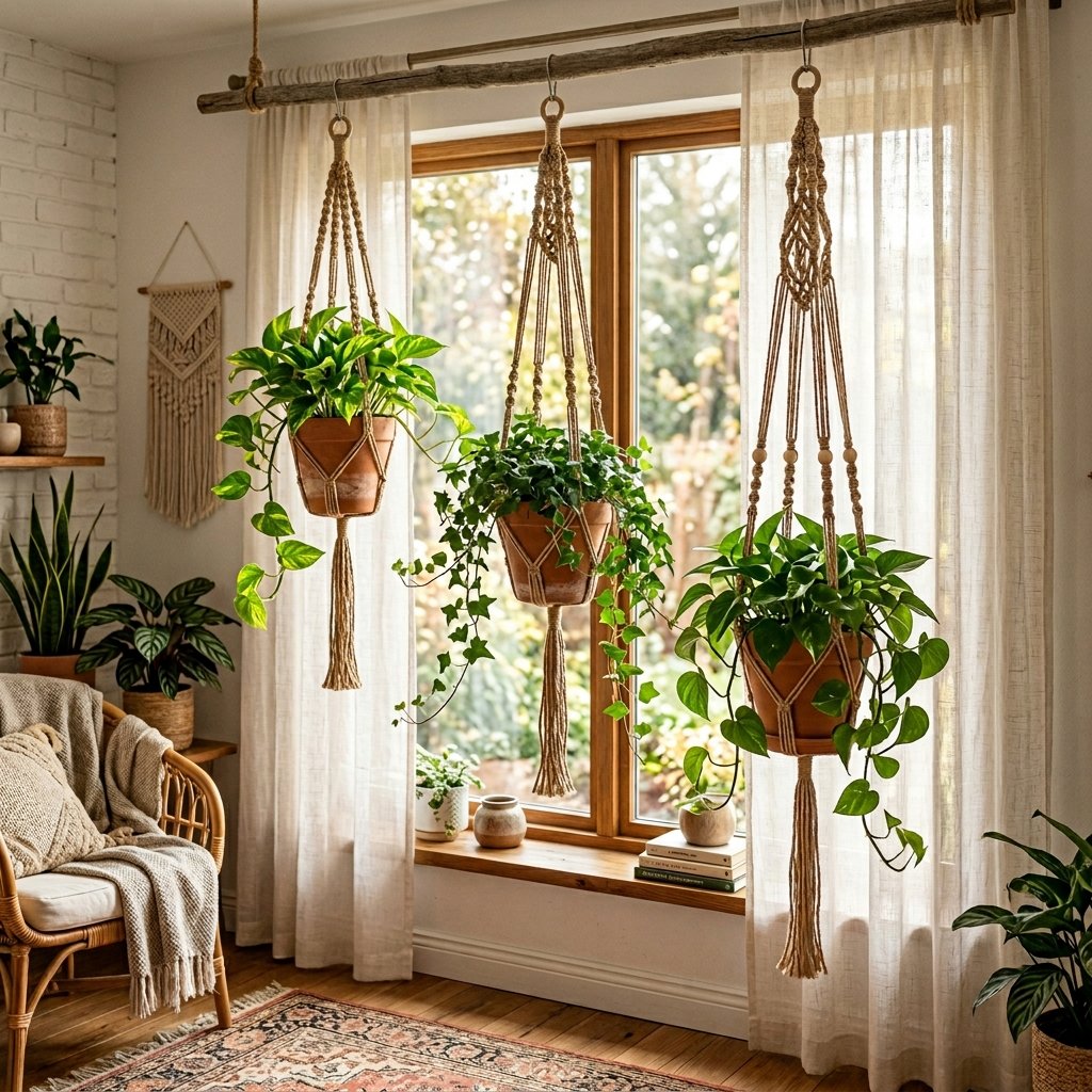 Indoor Plant Hanger diy home decor Ideas