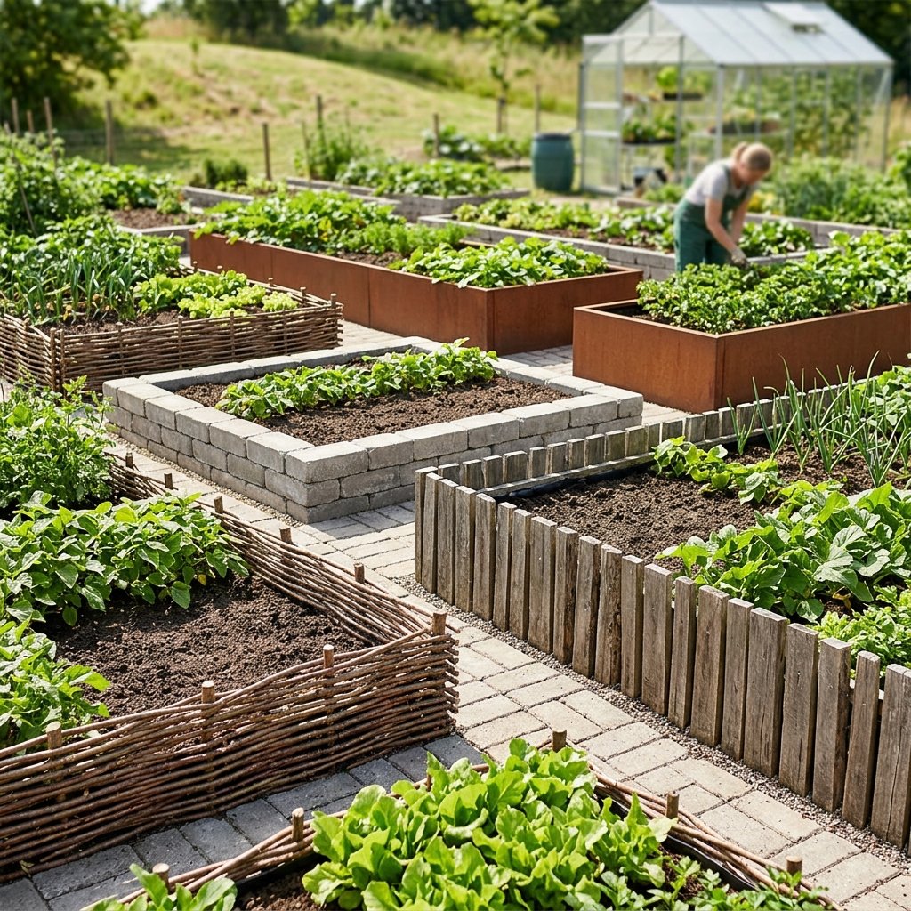 Raised Garden Edging Ideas