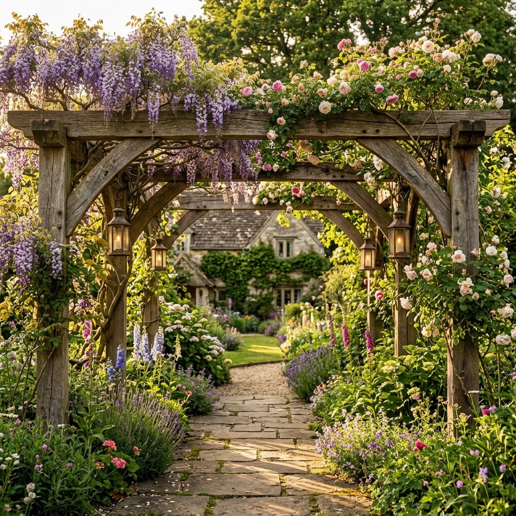 Rustic Pergola Ideas