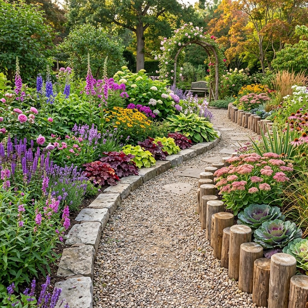 Seasonal Flower Edging Ideas
