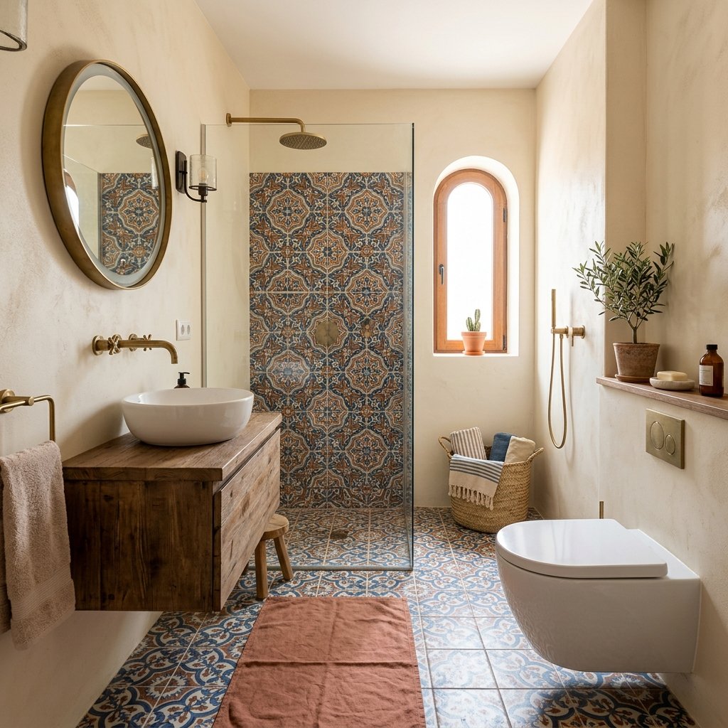 30 Modern Spanish Bathroom Inspiration for a Timeless Luxury Look 20 Small Modern Spanish Bathroom Ideas