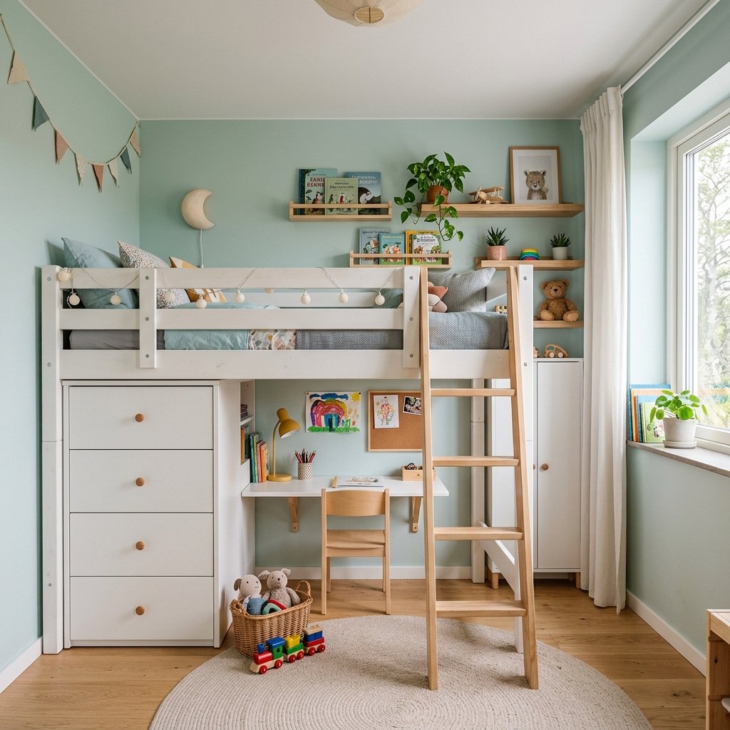 32 Creative Kids Room Ideas to Transform Any Bedroom Fast 3 Small Space Creative Kids Room Ideas