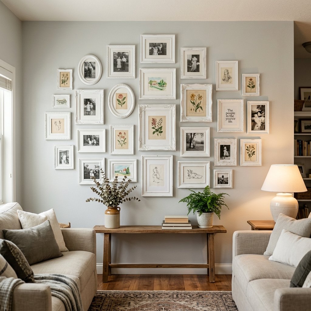 Thrift Store Frame Gallery Wall Ideas