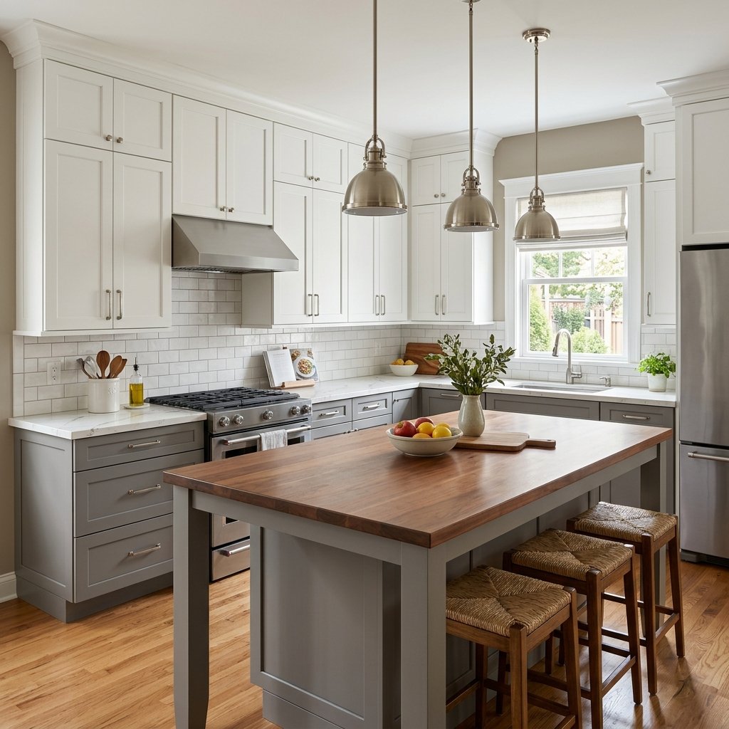 Transitional Kitchen Paint Color Ideas